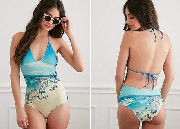 Выбирайте самый модный и подходящий вариант слитного купальника