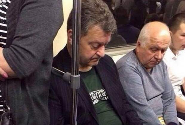Поездка в метро - это не всегда скучно! прикол, юмор