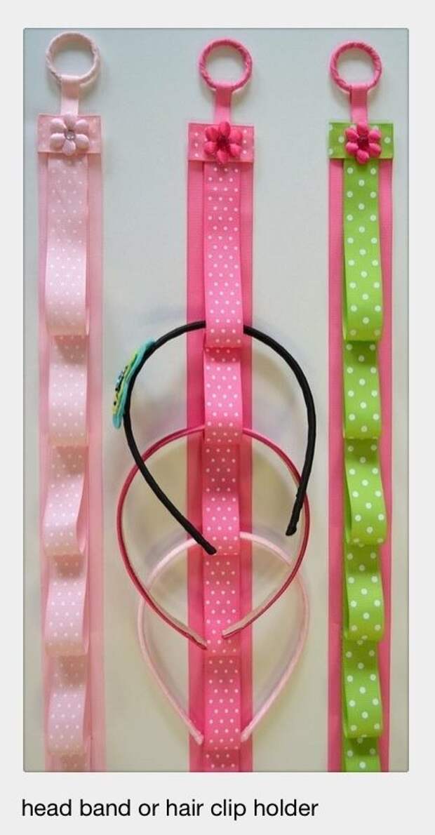 Gotta corral those headbands! 30 Fabulous DIY Organization Ideas for Girls: 
