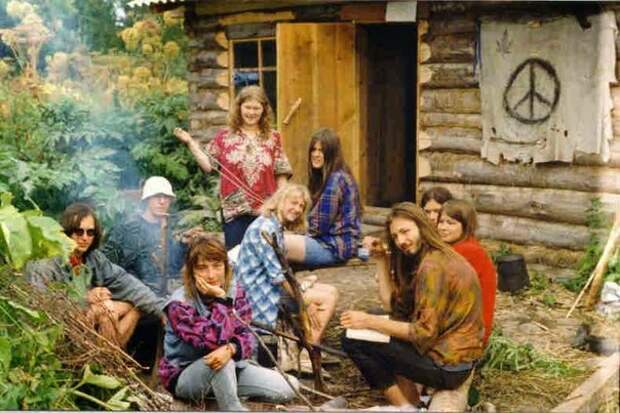 Жизнь хиппи в коммунах, США, 70-е