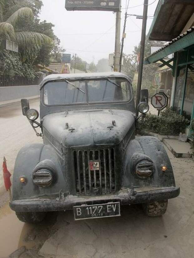 Наш "Козлик" в далекой Индонезии авто, газ, газ-69, индонезия