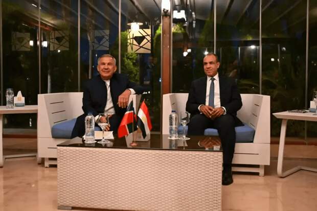 Минниханов встретился с главой МИД Египта в Каире