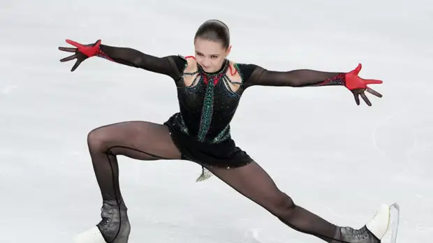 Валиева сделала два четверных прыжка на тренировке в Сочи