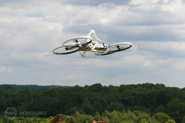 Второй прототип Hoverbike
