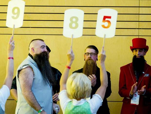 Чемпионат по бородам и усам