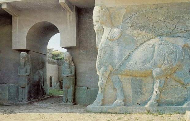 Нимруд, Ирак архитектура, война