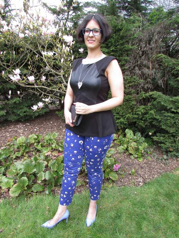 Floral trousers Floral trousers