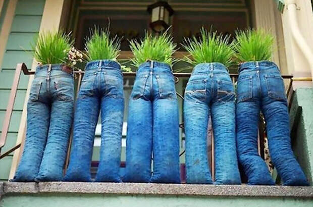 Вторая жизнь старых джинс