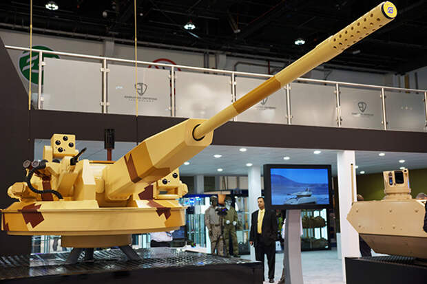 Российская пушка АУ-220М стала сенсацией на выставке в ОАЭ