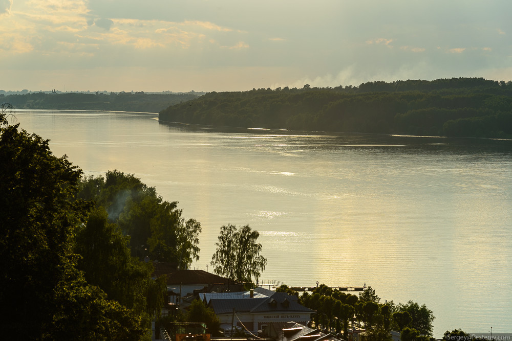 Плёс городок, плес, россия