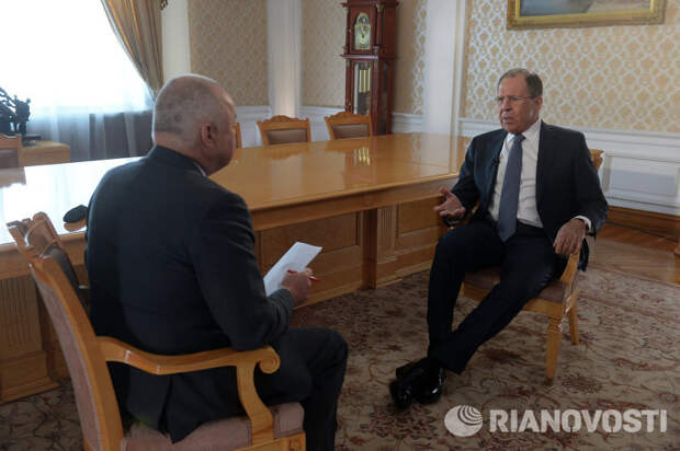 Лавров в интервью "Россия сегодня" рассказал о Йемене, Иране и Украине