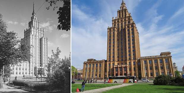 Где за рубежом тоже есть сталинские высотки?