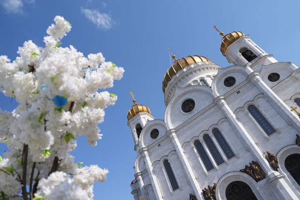 Метеоролог Шувалов: пасхальное воскресенье принесет в Москву тепло
