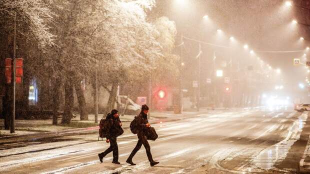 Москвичам пообещали еще сутки снегопадов
