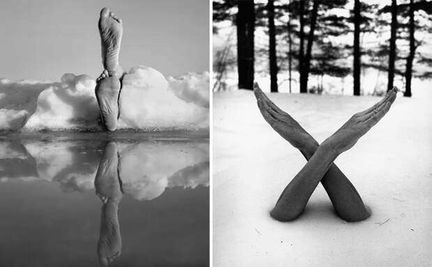 Сюрреальные миры фотографа Арно Рафаэля Минккинена автопортрет, сюрреализм, тело