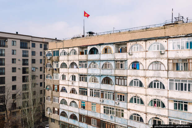 Бишкек с высоты
