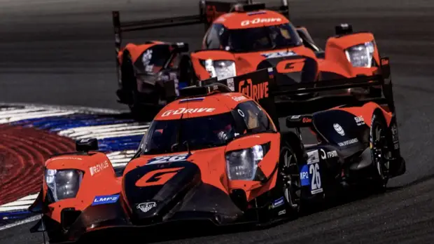Российская команда G-Drive Racing заняла первые два места на втором этапе ALMS в Дубае