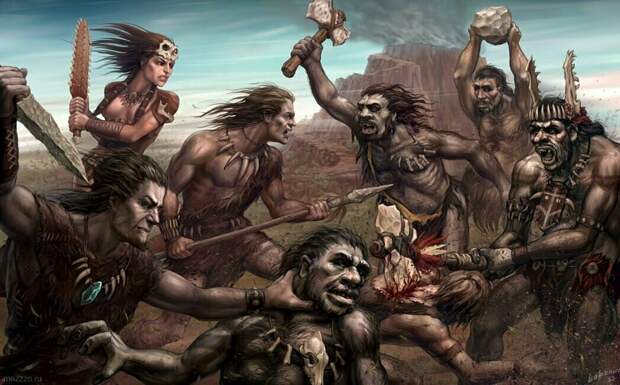 конфликт кроманьонцев и неандертальцев