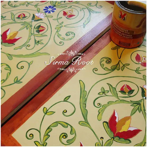 Как расписать мебель акриловыми красками - Сам себе мастер - 22 октября ...