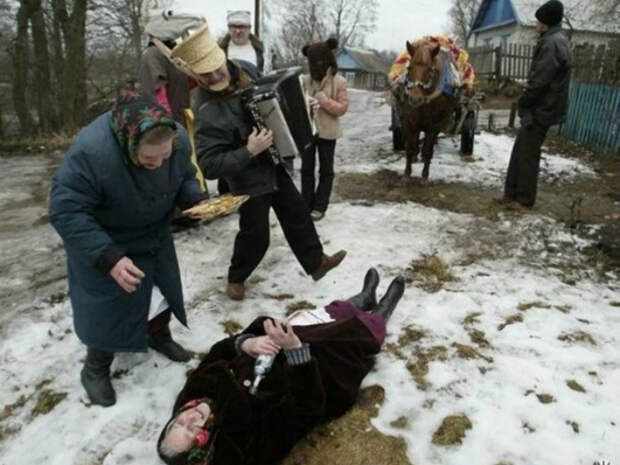 Веселые импровизированные похороны. Веселые импровизированные похороны.