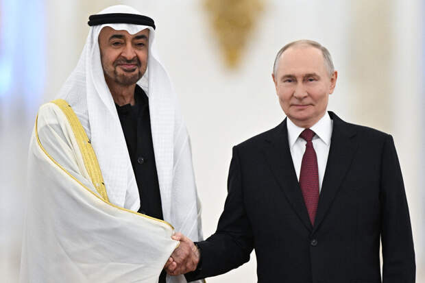 Путин предложил президенту ОАЭ провести беседу с глазу на глаз на рабочем обеде