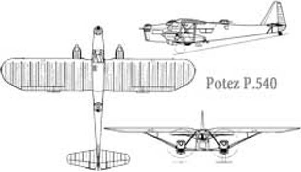 Схема самолета