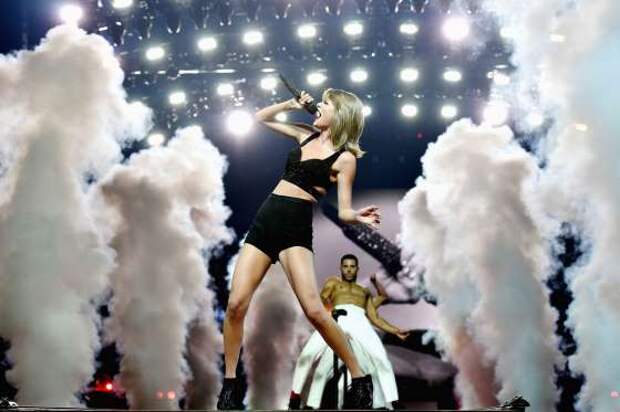 Taylor Swift performs in Nashville in September, 2015.