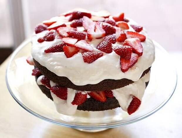 Аппетитные фруктовые десерты (27 фото)