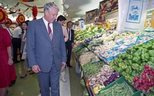Как Ельцин впервые в жизни в американском супермаркете побывал (2)