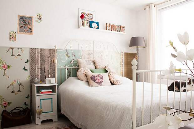 DIY-and-Flea-market-finds-bring-inimitable-style-to-the-bedroom