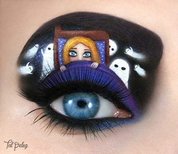 Таль Пелег, Tal Peleg, картины на веках