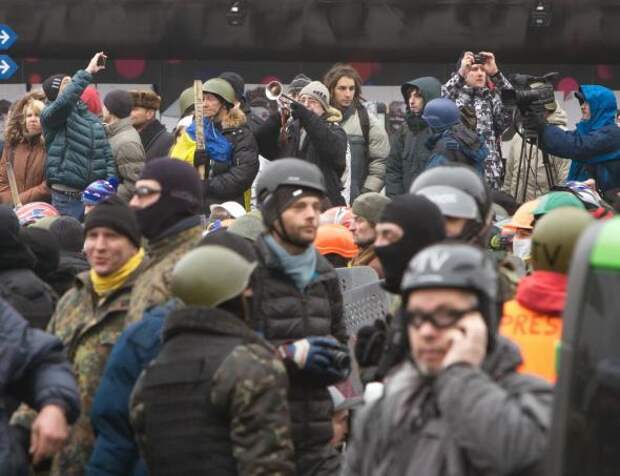Киевляне за чистый город и против фашистов