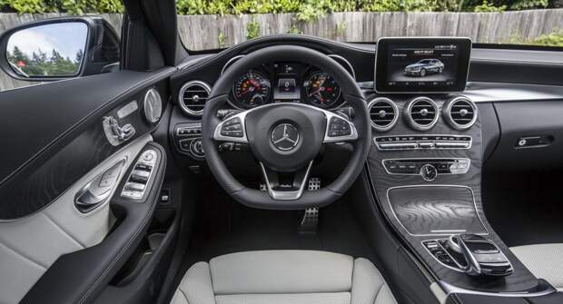 Mercedes C400 авто, автодизайн, интерьер