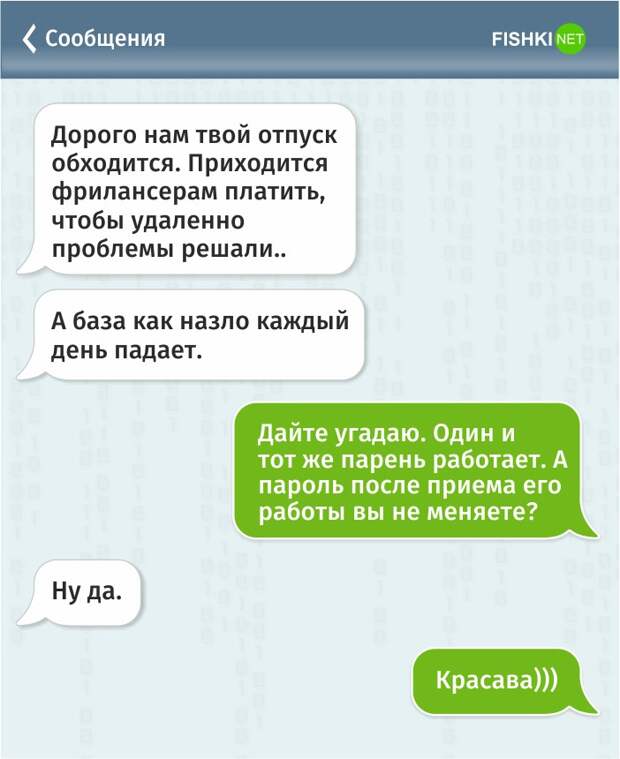 Жизнь программиста в забавных СМС программист, смс, юмор