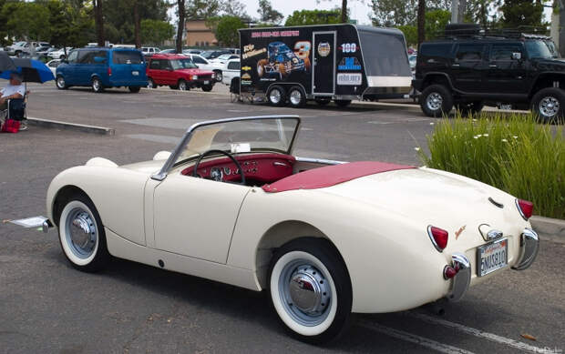 Austin-Hearley Sprite (1958-1961 Austin-Healey Sprite Mark I) авто, автодизайн, кабриолет