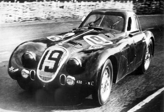 1938 – Alfa Romeo 8C 2900B Touring. Не финишировал. авто, автодизайн, болид, ле-ман, своими руками
