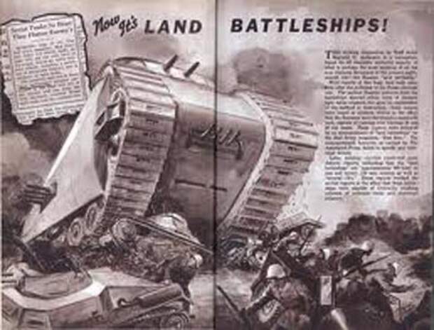 Future Tanks from 1900...