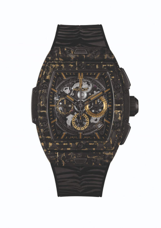 Часы Spirit of Big Bang Carbon Gold Tiger, Hublot
