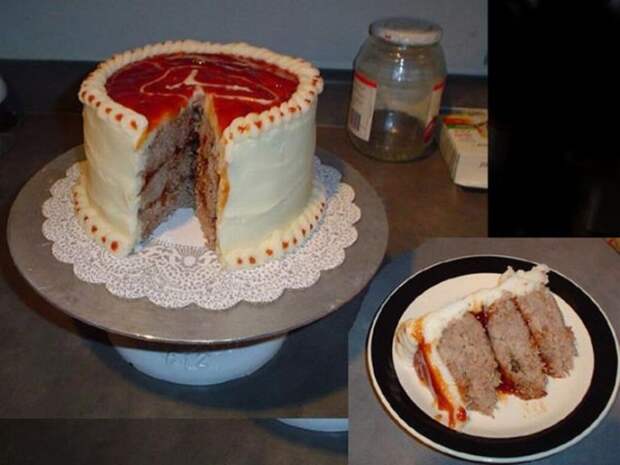 Как приготовить торт из мяса  на день рождения  для любимого