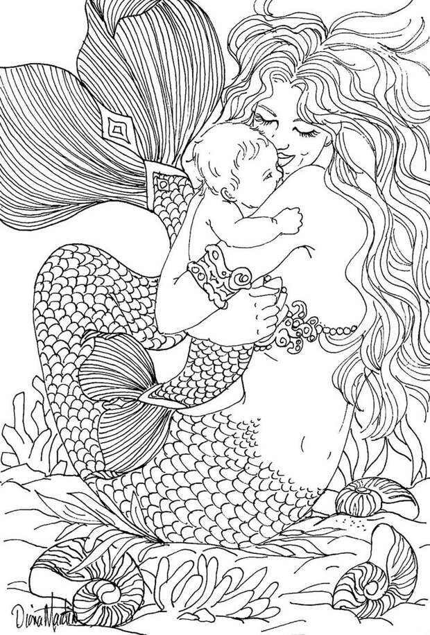 Coloring for adults - Kleuren voor volwassenen: 
