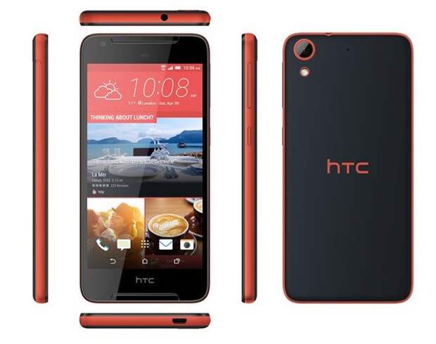 Черно-красный HTC Desire 628