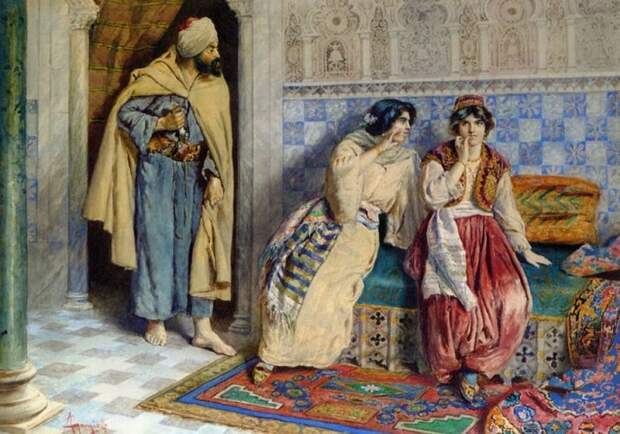 Как девушки мечтали попасть в гарем к султану