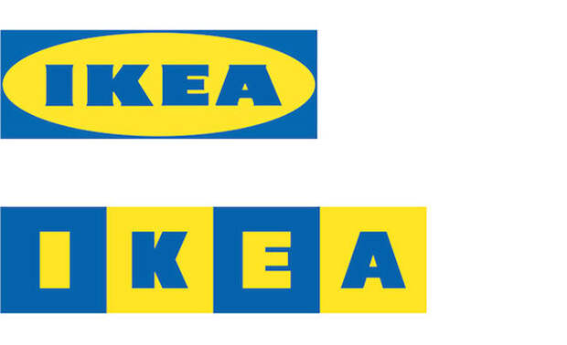 Концепт: новый логотип для IKEA 