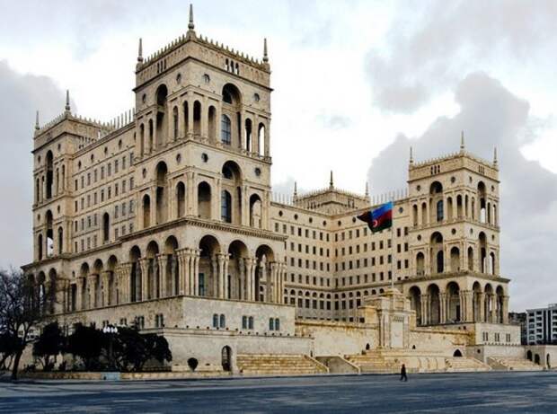 10. Дом правительства в Баку (Азербайджан) дом правительства, разные страны мира, фото, чиновники