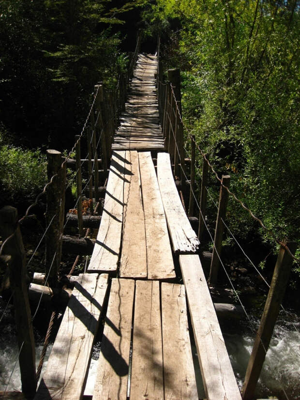 Подвесные мосты не для слабонервных Insane Hanging Bridges 13 Подвесные мосты не для слабонервных