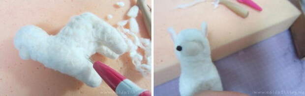 Картинка валяная овечка своими руками