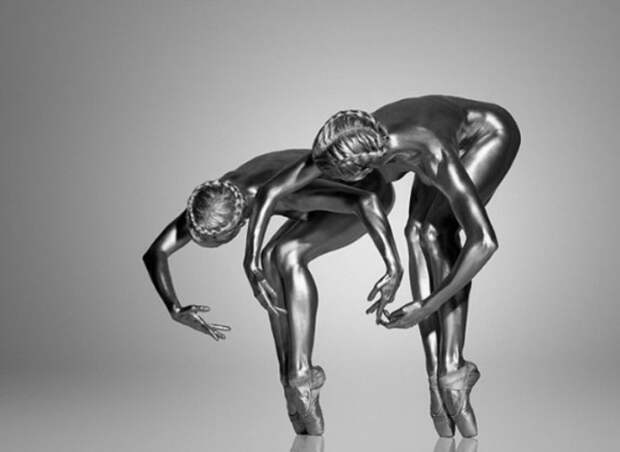 Грациозные живые статуи, или девушки-скульптуры на снимках итальянского фотохудожника