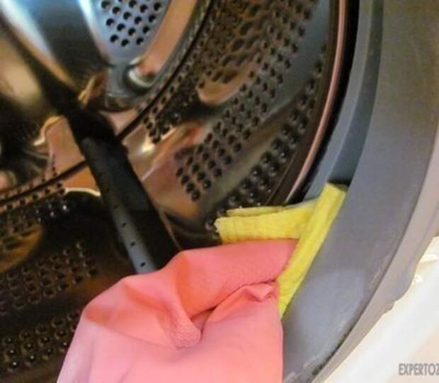 Чистка стиральной машины от плесени