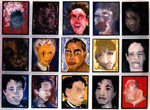 Серии портретов дэвид боуи, живопись