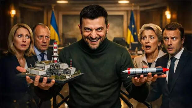 Ловушка для России: Киев планирует самую страшную ядерную аварию со времён 1986 год, а обвинить в этом Москву помогут «друзья» Зеленского